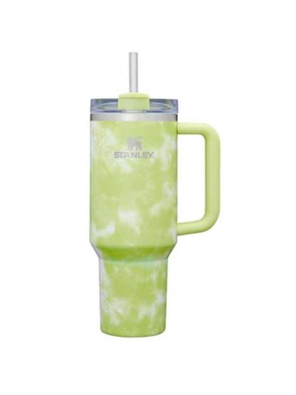 STANLEY 40oz Stainless Steel H2.0 FlowState Quencher Tumbler Citron Tie Dye